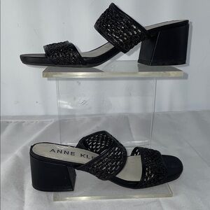 ANNE KLEIN BROOKE BLOCK HEEL SANDALS FTL-11-134